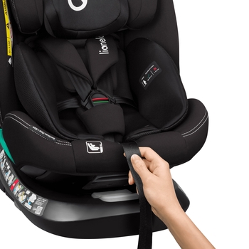 Автокресло Lionelo Bastiaan One I-Size Black Carbon - Pampik - 8