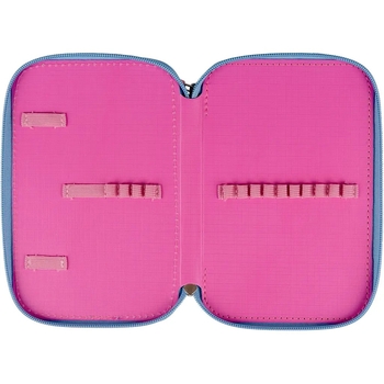 Пенал Yes Kitten HP-01 двойной, твердый, голубой с розовым (533613) - Pampik - 4