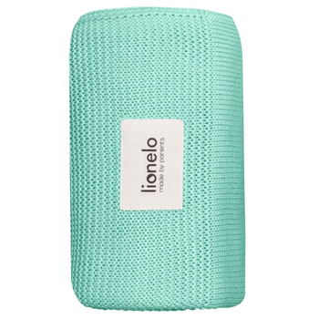 Ковдра Lionelo Bamboo Blanket Green Mint, 100х75 см, м'ятний - Pampik - 2