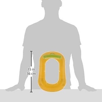 Накладка на унітаз Combi 20543 з махровим чохлом, помаранчевий (5625) - Pampik - 7