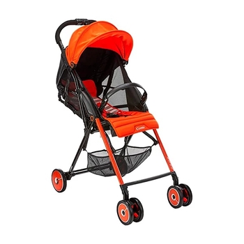 Прогулянкова коляска Combi F2 Plus 116625, ультралегка, помаранчевий (21129) - Pampik - 2