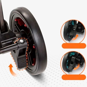 Уценка. Прогулочная коляска Combi F2 Plus 116231, ультралегкая, бирюзовый (15651) - Pampik - 3