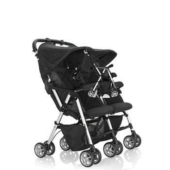 Прогулянкова коляска Combi Spazio Duo 114719, чорний (7976) - Pampik - 3