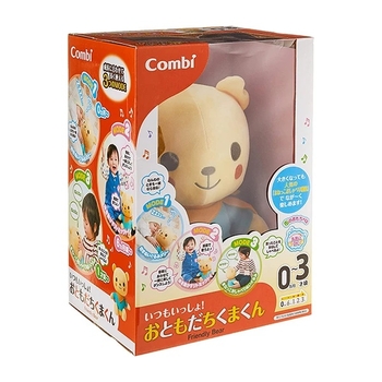 М'яка музична іграшка Combi 115719 Ведмідь (30541) - Pampik - 4