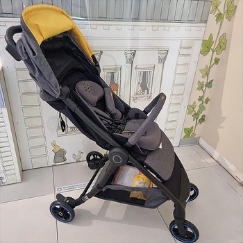 Прогулочная коляска Combi Aura Star 117739, серый (34473) - Pampik - 8