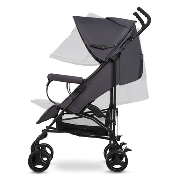 Прогулочная коляска Lionelo Elia Grey White - Pampik - 5