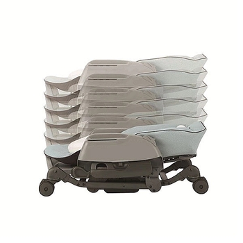 Люлька-трансформер Combi Nemulila Bedi Long з москітною сіткою 118380+115891, м'ятний (34475) - Pampik - 5