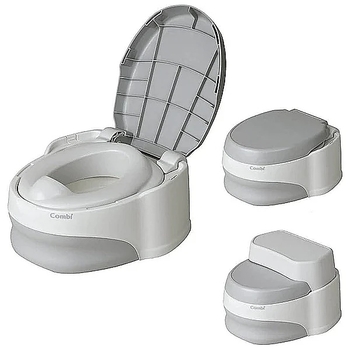 Детский горшок Combi 118472, серый (38080) - Pampik - 2