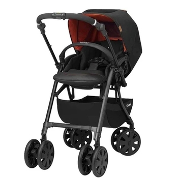 Прогулочная коляска Combi Crossgo 118110, черный (38083) - Pampik