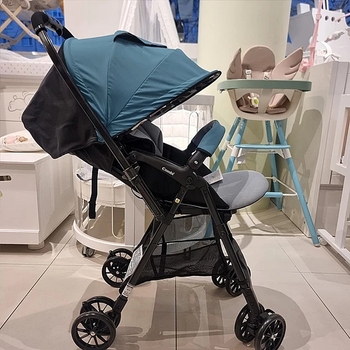 Прогулочная коляска Combi NEYO 117860, бирюзовый (38082) - Pampik - 8