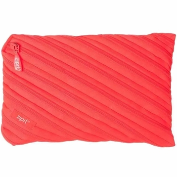 Пенал Zipit Neon Jumbo, червоний (ZTJ-NN-2) - Pampik