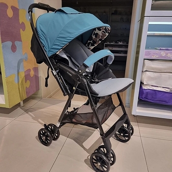 Прогулочная коляска Combi NEYO 117860, бирюзовый (38082) - Pampik - 5