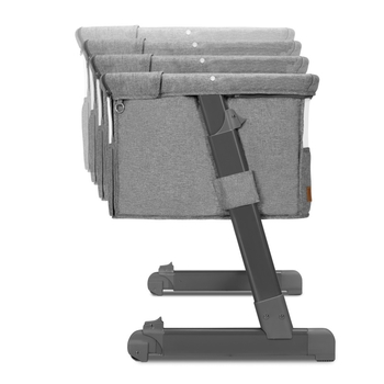 Ліжко приставне Lionelo Theo Grey Stone Natural, сірий - Pampik - 7