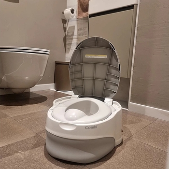 Детский горшок Combi 118472, серый (38080) - Pampik - 9