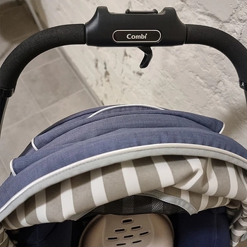 Уценка. Прогулочная коляска Combi Handy 4 Cas II 0000, синий (28320) - Pampik - 14