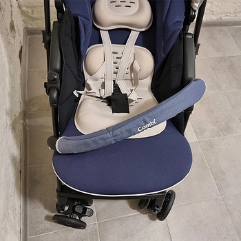 Уценка. Прогулочная коляска Combi Handy 4 Cas II 0000, синий (28320) - Pampik - 12