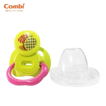 Пустышка силиконовая ортодонтическая Combi Step 1 116198, 0-3 мес., салатовый (15271) - Pampik - 4