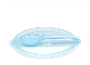 Дорожній набір для годування Nuvita Cool, блакитний (NV1421COOLBLUE) - Pampik - 4