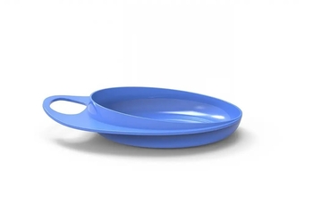 Набір тарілок Nuvita Easy Eating, синій, 2 шт. (NV8451Blue) - Pampik - 2