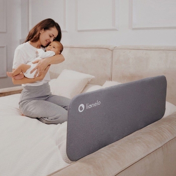 Захисний бар'єр для ліжка Lionelo Lora Beige Sand (LO-LORA BEIGE SAND) - Pampik - 10