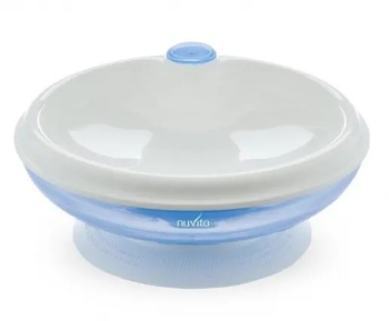 Тарілка Nuvita, блакитний (NV1427Blue) - Pampik