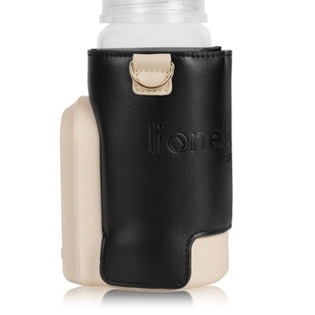 Мобільний підігрівач для пляшечок Lionelo Thermup Go Evo Black Gold (LOC-THERMUP GO EVO BLACK GOLD) - Pampik - 3