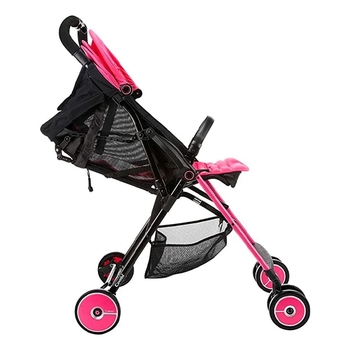 Прогулочная ультралегкая коляска Combi F2 Plus, розовый (116250) - Pampik - 4