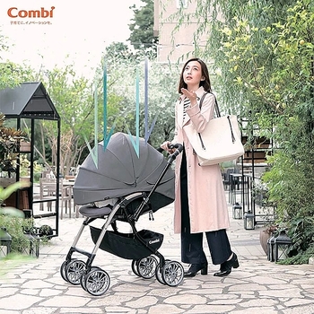 Прогулочная коляска Combi Umbretta, коричневый (111638) - Pampik - 11