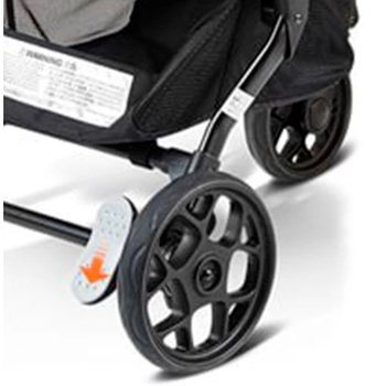 Универсальная коляска 2 в 1 Combi i_Thruller, серый (117126) - Pampik - 10