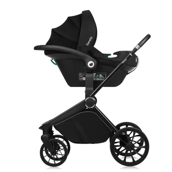 Универсальная коляска 3 в 1 Lionelo Mika Plus Black Onyx (LO-MIKA PLUS 3IN1 BLACK ONYX) - Pampik - 6