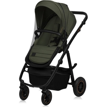 Универсальная коляска 3 в 1 Lionelo Amber Plus Green Forest (LO-AMBER PLUS 3IN1 GREEN FOREST) - Pampik - 10