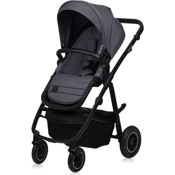 Универсальна коляска 3 в 1 Lionelo Amber Plus Grey Graphite (LO-AMBER PLUS 3IN1 GREY GRAPHITE) - Pampik - 3