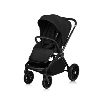 Универсальная коляска 3 в 1 Lionelo Mika Plus Black Onyx (LO-MIKA PLUS 3IN1 BLACK ONYX) - Pampik - 7