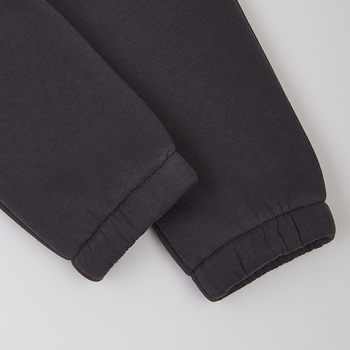 Спортивний костюм на флісі Garnamama Oversize sport zip штани зі шнурком 122 Сірий (1043651.1408683) - Pampik - 9