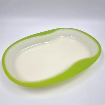 Уценка. Тарелка плоская пластмассовая Combi, 2 шт, салатовый (81234) - Pampik - 5