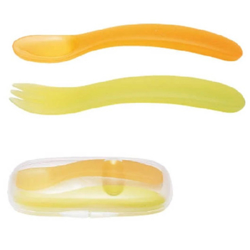 Набор детских столовых приборов Combi в чехле, 2 шт. (81014) - Pampik - 2