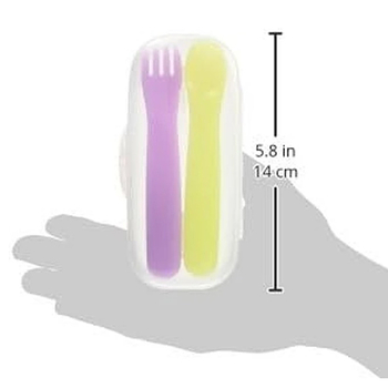 Набор детских столовых приборов Combi в чехле, 2 шт. (81237) - Pampik - 7