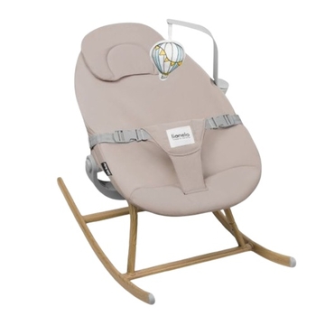 Крісло-гойдалка Lionelo Dalia Rocker Beige Sand (LO-DALIA ROCKER BEIGE SAND) - Pampik