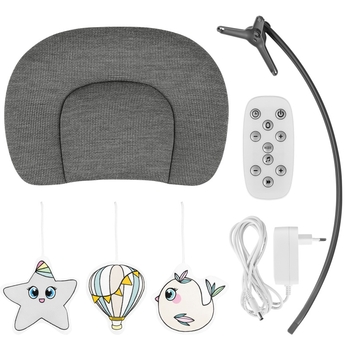 Кресло-качалка Lionelo Blossom Grey Concrete (LO-BLOSSOM GREY CONCRETE) - Pampik - 13