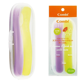 Набор детских столовых приборов Combi в чехле, 2 шт. (81237) - Pampik - 6