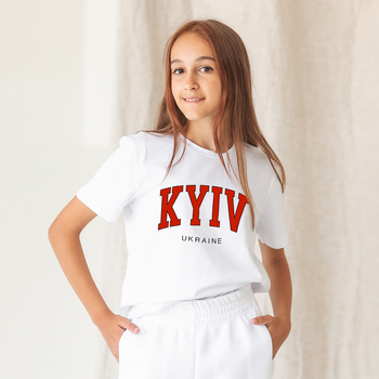 Футболка Garnamama City t-shirt 134-140 Белый (999009.13593116) - Pampik