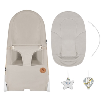 Крісло-гойдалка Lionelo Lilac Beige Sand (LO-LILAC BEIGE SAND) - Pampik - 10