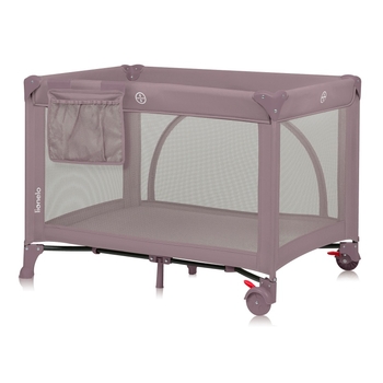 Манеж-ліжечко Lionelo Laura Pink Nude (LO-LAURA PINK NUDE) - Pampik - 3