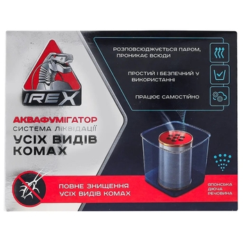 Средство инсектицидное Irex Аквафумигатор от всех видов насекомых, 275 мл - Pampik - 2