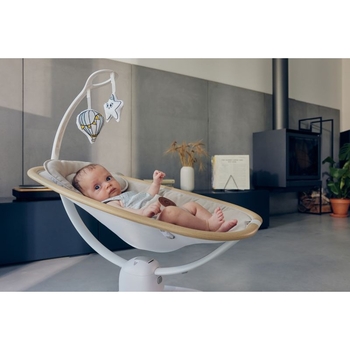 Крісло-гойдалка Lionelo Olivia Beige Natural (LO-OLIVIA BEIGE NATURAL) - Pampik - 4