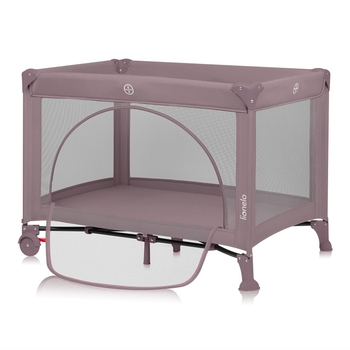 Манеж-ліжечко Lionelo Laura Pink Nude (LO-LAURA PINK NUDE) - Pampik - 4