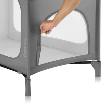 Манеж Lionelo Jasmin Easy Fold Grey Stone (LO-JASMIN EASY FOLD GREY STONE) - Pampik - 7