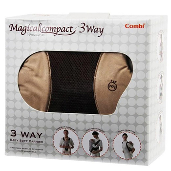 Рюкзак-кенгуру Combi SK-A Sea, 3 положения, бежевый (14241) - Pampik - 4