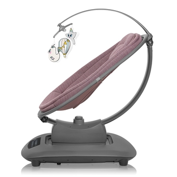 Кресло-качалка Lionelo Blossom Pink Mauve (LO-BLOSSOM PINK MAUVE) - Pampik - 3