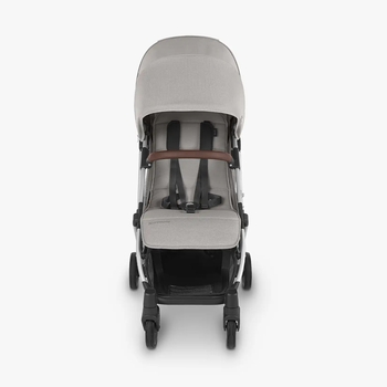 Прогулочная коляска Uppababy MINU V2 Stella Grey melange/Silver frame/Chestnut leather (0802-MIN-EU-STL) - Pampik - 2
